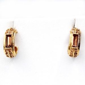 Givenchy Vintage Gold Tone Earrings